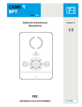 CAME PERLA PEC Instrukcja obsługi