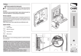 CAME DC00VISIO02 Instrukcja instalacji