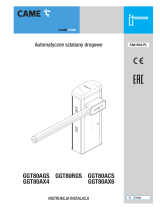 CAME GGT80 Instrukcja instalacji