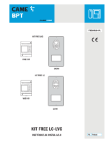 CAME KIT FREE LC-LVC Instrukcja instalacji