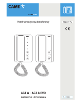 CAME AGT A, AGT A EVO Instrukcja obsługi