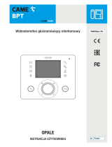 CAME OPALE Instrukcja obsługi