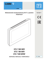 CAME XTS 7 Configuration manual