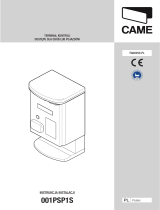 CAME PSP1S Instrukcja instalacji