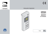 CAME SIPA04 Instrukcja instalacji