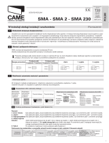 CAME Wing Instrukcja instalacji