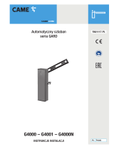 CAME GARD4000 Instrukcja instalacji