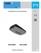 CAME VER10DMS, VER13DMS Instrukcja instalacji