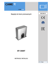CAME BY-3500T Instrukcja instalacji