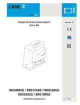 CAME BKS08AGS/12AGS/18AGS/22AGS Instrukcja instalacji