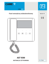 CAME AGT V200 Instrukcja obsługi