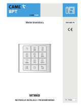 CAME MTM Instrukcja instalacji