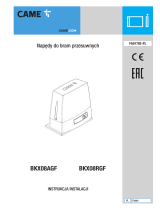 CAME BKX12AGF_RGF Instrukcja instalacji