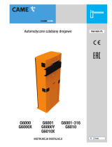 CAME GARD 6000 - ZL39B Instrukcja instalacji