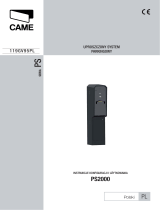 CAME PS2000 Instrukcja instalacji