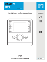 CAME Perla PEV Instrukcja obsługi