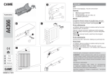 CAME A4366 Instrukcja instalacji