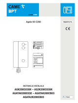 CAME AGATA KIT C200 Instrukcja instalacji