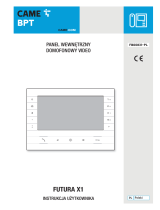 CAME Futura X1 Instrukcja obsługi