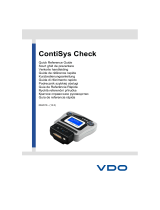 VDO ContiSys Check Skrócona instrukcja obsługi