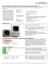 Sorel Room Sensor Clima 1-Wire Instrukcja obsługi