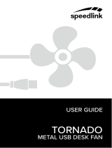 SPEEDLINK TORNADO METAL USB Desk Fan instrukcja