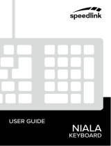 SPEEDLINK NIALA Keyboard instrukcja