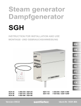Sentiotec Steam generator SGH Instrukcja obsługi