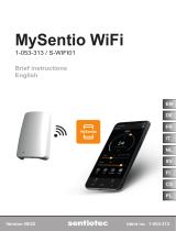 Sentiotec MySentio Wifi Brief instruction Instrukcja obsługi