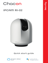 Chacon IPCAM-RI02 Instrukcja obsługi