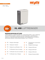 HEYLO HL 400 Design Air Cleaner Instrukcja obsługi