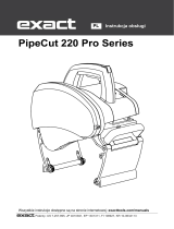 eXact PipeCut 220 Pro Series Instrukcja obsługi
