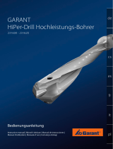 Garant HiPer drill high-performance drill 231600 Instrukcja obsługi