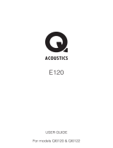Q Acoustics E120 instrukcja