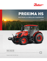 Zetor PROXIMA HS 2018 Instrukcja obsługi