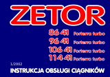 Zetor FORTERRA Z 8641-11441 Instrukcja obsługi