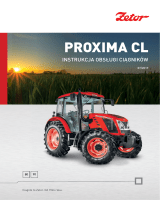 Zetor PROXIMA CL 2011 Instrukcja obsługi