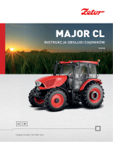 Zetor MAJOR CL 2018 Instrukcja obsługi