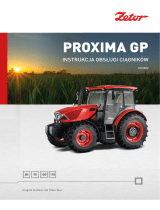 Zetor PROXIMA GP T2 2019 Instrukcja obsługi