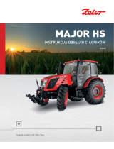 Zetor MAJOR HS 2017 Instrukcja obsługi