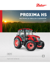 Zetor PROXIMA HS 2011 Instrukcja obsługi