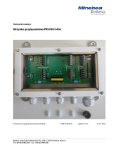 Minebea Intec Cable Junction Box PR 6130/34Sa Instrukcja obsługi