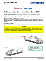 Carlisle Ransburg BINKS - CCV Valves Instrukcja obsługi