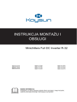 Kaysun Minichillers Full DC Inverter R-32 Instrukcja obsługi