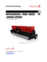 Redexim SPEEDSEED 1100 Instrukcja obsługi