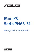 Asus Mini PC PN63-S1 Instrukcja obsługi