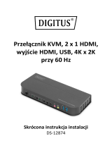 Digitus DS-12874 Skrócona instrukcja obsługi