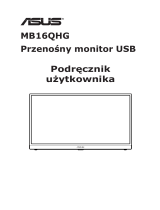 Asus ZenScreen MB16QHG instrukcja