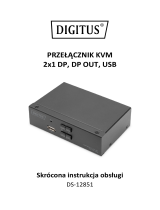 Digitus DS-12851 Skrócona instrukcja obsługi