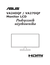 Asus VA24DQF instrukcja